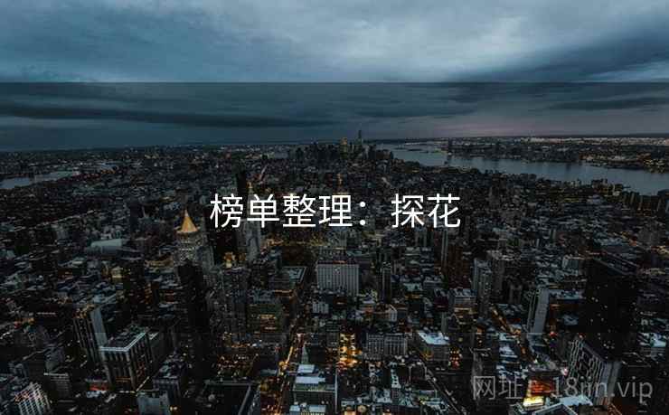 榜单整理:探花 榜单整理:探花