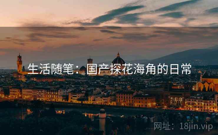生活随笔:国产探花海角的日常