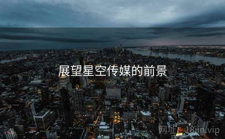 展望星空传媒的前景 展望星空传媒的前景