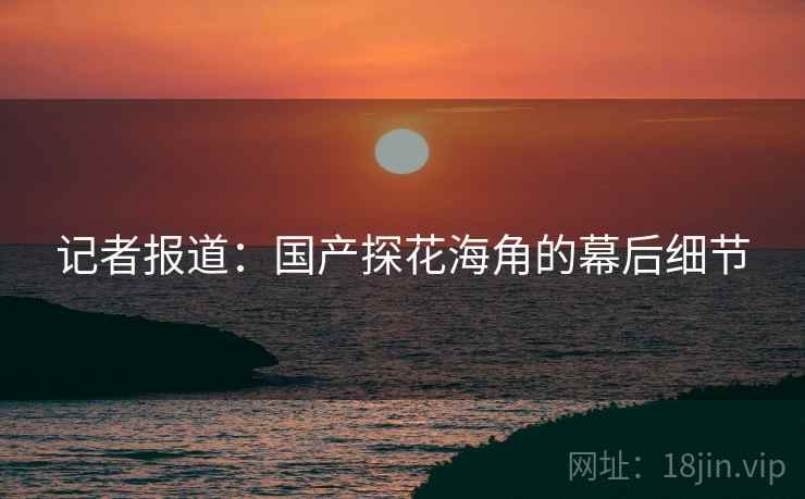记者报道:国产探花海角的幕后细节 记者报道:国产探花海角的幕后细节