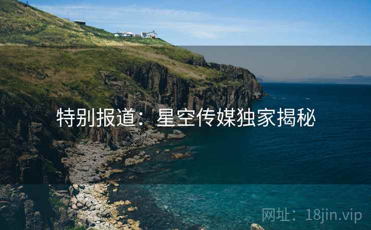 特别报道：星空传媒独家揭秘