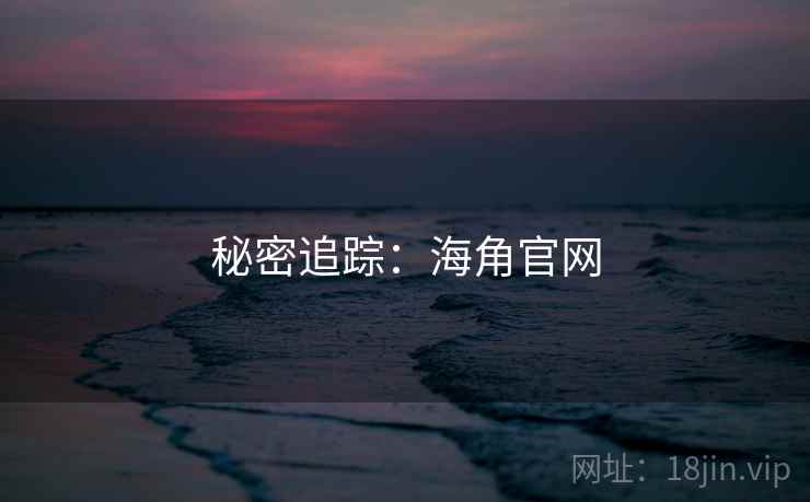 秘密追踪：海角官网